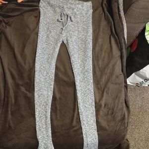 Fashion Nova Gray Track Pants Slim Fit